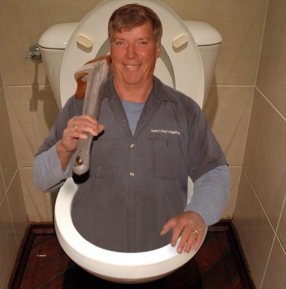 Slide of Scotty's Potty's Plumbing