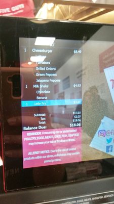 Menu photo 1 Five Guys Chantilly, VA