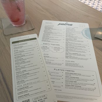 Palma - Menu - Whiskey Bars Near Me - Dallas, Texas Palma - Menu - Whiskey Bars Near Me - Dallas, Texas
