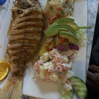 La Casa Del Marisco Rafaelas - I do not remember the type of fish, maybe mojarra? Very delicious - Seafood Near Me - Vista, California La Casa Del Marisco Rafaelas - I do not remember the type of fish, maybe mojarra? Very delicious - Seafood Near Me - Vista, California