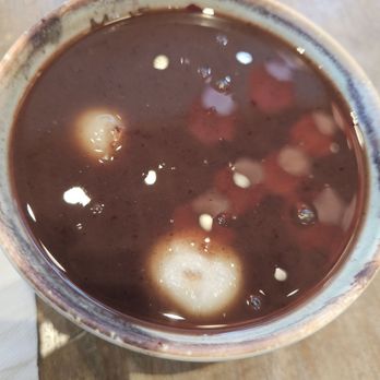 Meet Fresh - 1-1-2025. Hot Red Bean Soup with Sesame Balls & Boba - Desserts Near Me - Santa Clara, California Meet Fresh - 1-1-2025. Hot Red Bean Soup with Sesame Balls & Boba - Desserts Near Me - Santa Clara, California