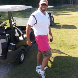 Belvedere Golf Resort - When you golf with the boys you're just one bad swing off the tee from wearing the skirt...