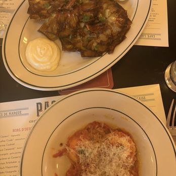 Pastis - Ricotta ravioli and crispy artichokes - French Near Me - Nashville, Tennessee Pastis - Ricotta ravioli and crispy artichokes - French Near Me - Nashville, Tennessee