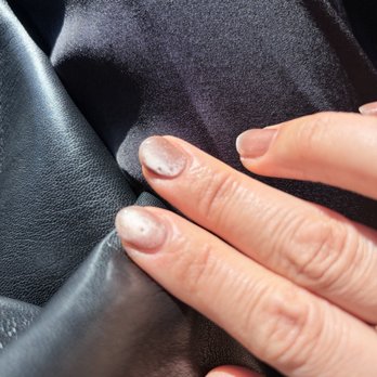 Nailogy Lab - Bubbles or dots in the cat eye mani Because the nail tech is rushing too much. - Nail Salons Near Me - Los Alamitos, California Nailogy Lab - Bubbles or dots in the cat eye mani Because the nail tech is rushing too much. - Nail Salons Near Me - Los Alamitos, California