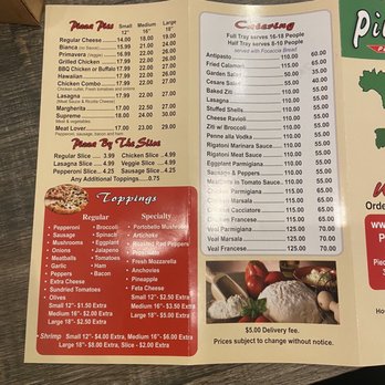 Piu Bello Buckhead - Menu - Pizza Near Me - Atlanta, Georgia
