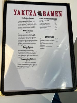 Menu photo 5 Woodbine Salt Lake City, UT
