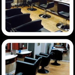 Robert James Salon & Spa - Private coloring area and separate cutting area.