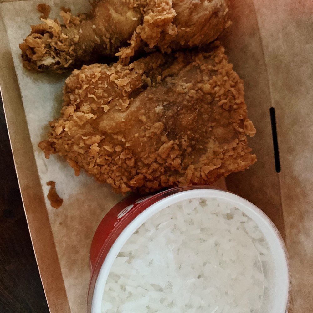 2 pcs original chicken with rice 2 pcs original chicken with rice