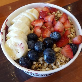 Nekter Juice Bar - Acai banana berry bowl - Juice Bars & Smoothies Near Me - Irvine, California