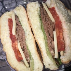 Roast Beef & Swiss Cheese Sandwiches
