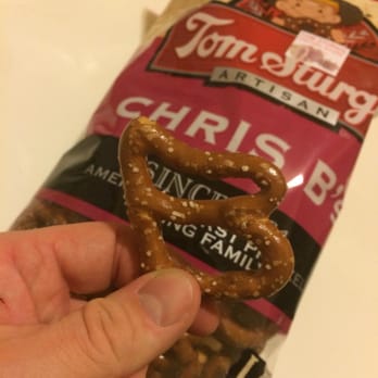 Sturgis Tom Pretzels - The Chris B's Pretzels actually contain pretzels that are B shaped!! My favorite variety I've sampled.. - Pretzels Near Me - Reading, Pennsylvania Sturgis Tom Pretzels - The Chris B's Pretzels actually contain pretzels that are B shaped!! My favorite variety I've sampled.. - Pretzels Near Me - Reading, Pennsylvania