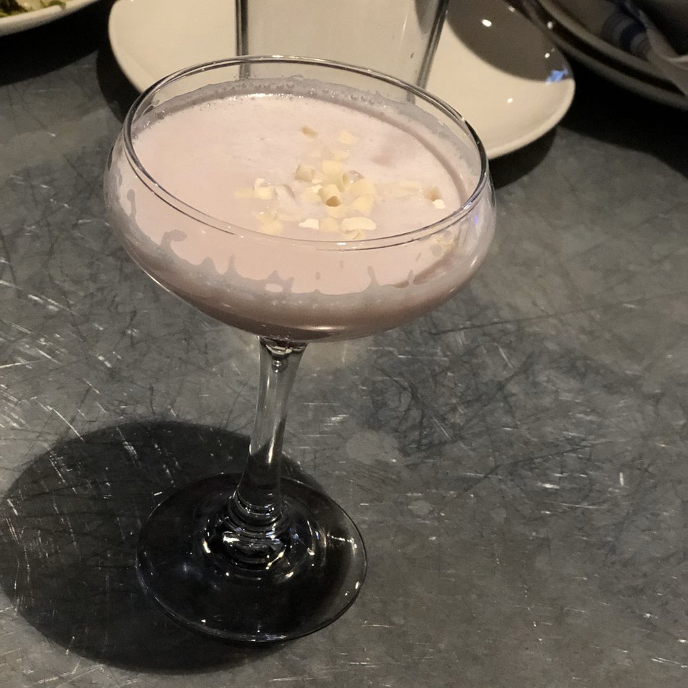River: A Waterfront Restaurant & Bar - White chocolate raspberry cocktail, don't recall what they named it but it was well composed. - Steakhouses Near Me - Wethersfield, Connecticut River: A Waterfront Restaurant & Bar - White chocolate raspberry cocktail, don't recall what they named it but it was well composed. - Steakhouses Near Me - Wethersfield, Connecticut