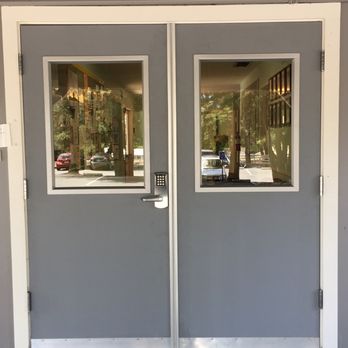 Commercial Locks And Doors - hollow metal doors at daycare with standalone access control and half view lites in Concord, CA - Keys & Locksmiths Near Me - Dublin, California Commercial Locks And Doors - hollow metal doors at daycare with standalone access control and half view lites in Concord, CA - Keys & Locksmiths Near Me - Dublin, California