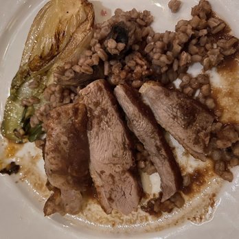 Black Cat Bistro - Maple Leaf Duck Breast - New American Near Me - Cambria, California