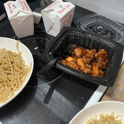 Heat Asian Bistro - Orange Chicken Lo Mein XO Fried Rice