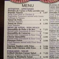 El Catrachito - Kids meals