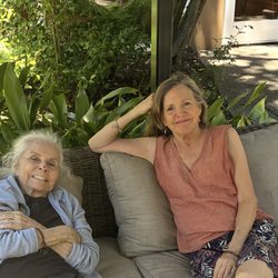 WindChime of Marin Memory Care - Mama and me!