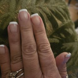 Red Spot Nails - Jade did a beautiful job.