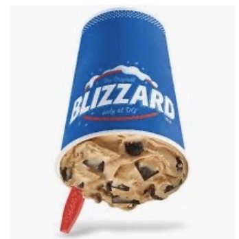 Dairy Queen Ltd Brazier - Choco Brownie Extreme Blizzard (aka what I WANTED AND ASKED FOR) - Ice Cream & Frozen Yogurt Near Me - North Las Vegas, Nevada