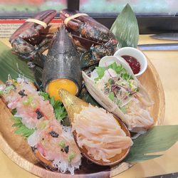 Lobster sashimi (advance reservation required)