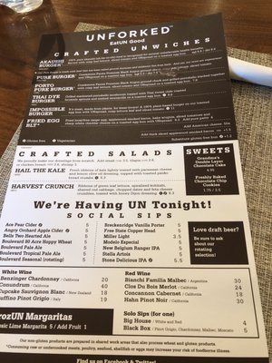 Menu photo 7 Unforked Kansas City, MO Menu photo 7 Unforked Kansas City, MO