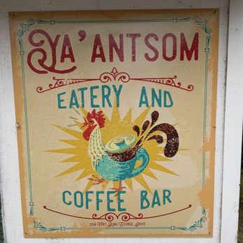 Ya-Antson Coffee Shop - Unique sign - Coffee & Tea Near Me - Darien, Georgia Ya-Antson Coffee Shop - Unique sign - Coffee & Tea Near Me - Darien, Georgia