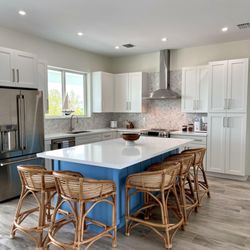 Creative Design Services - Transform your space with a vibrant twist. Discover the art of functional and stylish kitchen design at Creative Design Services.