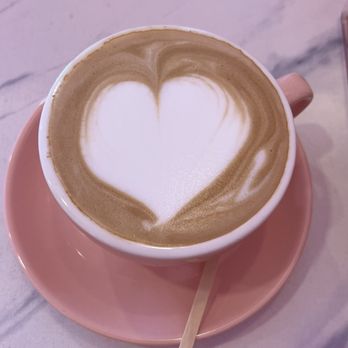 Keik Restaurant - Drink:Latte - Cafes Near Me - Pembroke Pines, Florida