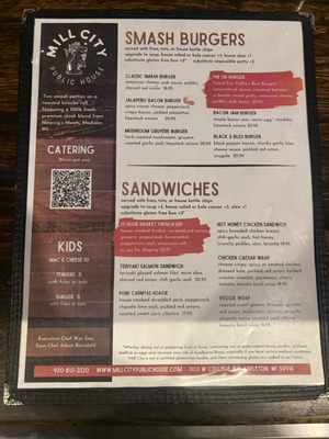 Menu photo 3 Mill City Public House Appleton, WI Menu photo 3 Mill City Public House Appleton, WI