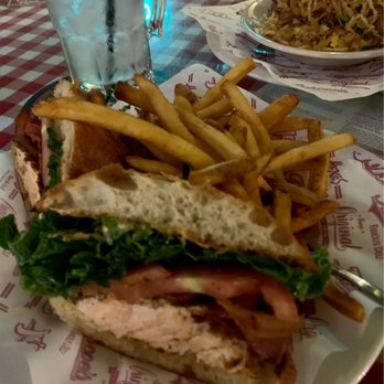 Heroes - Canon Salmon BLT (loaded with bacon) - American Near Me - Riverside, California