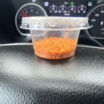 Mariscos El Sinaloense - Bought 3 plates of food there. Ask for some chile. And this is what they give me. Lol - Seafood Near Me - Bakersfield, California Mariscos El Sinaloense - Bought 3 plates of food there. Ask for some chile. And this is what they give me. Lol - Seafood Near Me - Bakersfield, California
