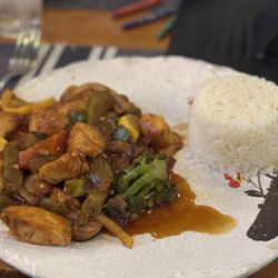 Build your own bowl (chicken and veggies)