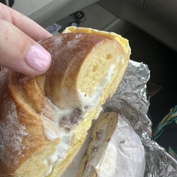 My Brothers Bagel - French toast bagel egg, bacon, cream cheese - Bagels Near Me - Denver, North Carolina My Brothers Bagel - French toast bagel egg, bacon, cream cheese - Bagels Near Me - Denver, North Carolina