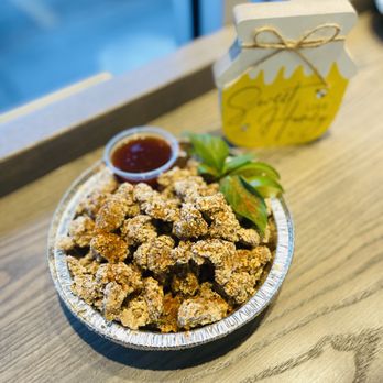 Honey Teahouse - Spicy popcorn chicken - Juice Bars & Smoothies Near Me - Cypress, Texas Honey Teahouse - Spicy popcorn chicken - Juice Bars & Smoothies Near Me - Cypress, Texas