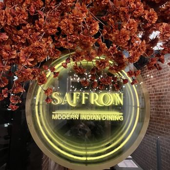 Saffron Modern Indian Dining - a neon sign - Indian Near Me - Red Bank, New Jersey Saffron Modern Indian Dining - a neon sign - Indian Near Me - Red Bank, New Jersey
