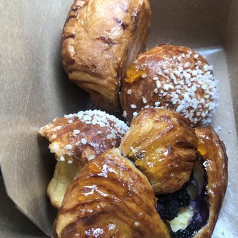 Touba Bakery - My mix of danishes, brioche buns and chocolate croissants - Bakeries Near Me - Everett, Washington