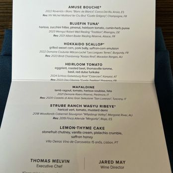 Vida - Vida tasting menu - New American Near Me - Indianapolis, Indiana