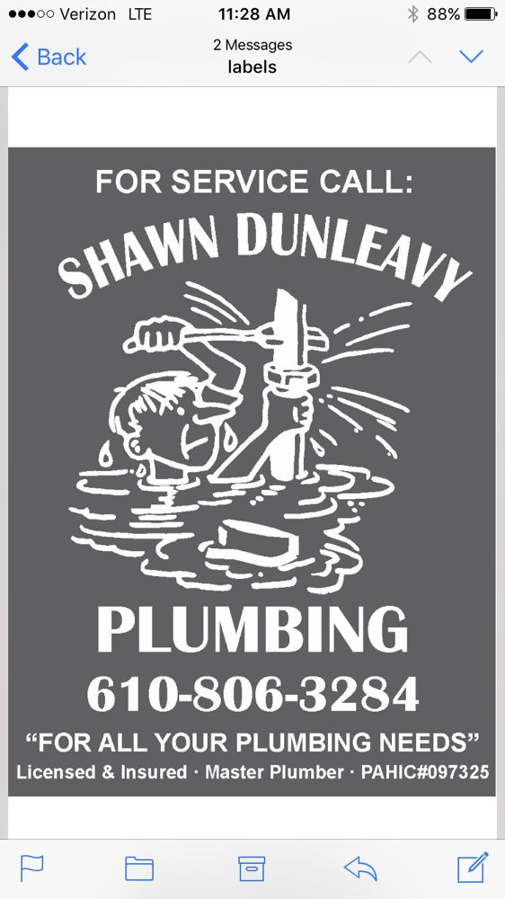 Slide of Shawn Dunleavy Plumbing