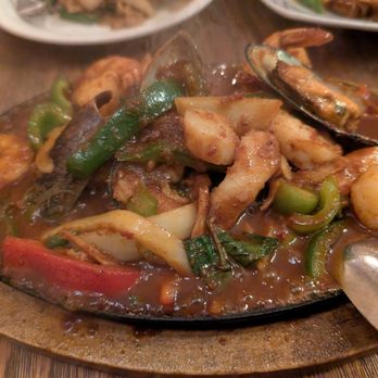 Andaman Thai - Seafood hot plate - Thai Near Me - Danville, California
