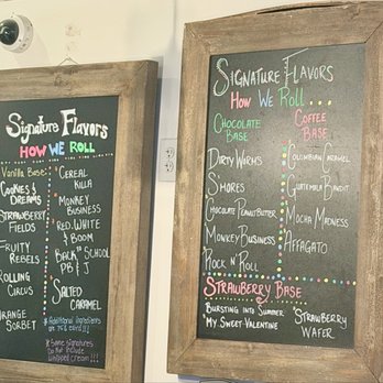 How We Roll Ice Cream - Menu - Desserts Near Me - Visalia, California How We Roll Ice Cream - Menu - Desserts Near Me - Visalia, California