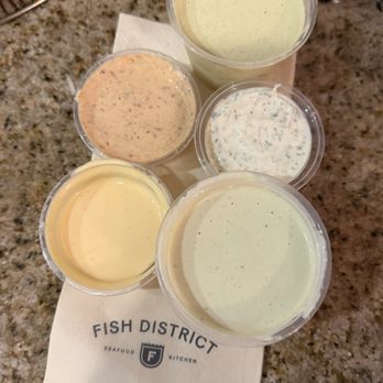 FISH DISTRICT - Sauces - the caper and tarter were bomb! - Seafood Near Me - San Diego, California
