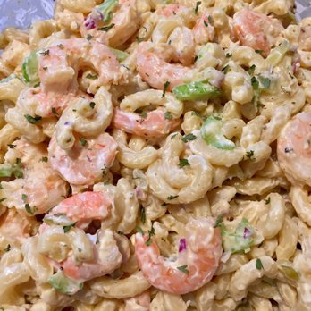 B & J Seafood - My Shrimp Macaroni Salad w B & J Shrimp - Seafood Markets Near Me - New Bern, North Carolina B & J Seafood - My Shrimp Macaroni Salad w B & J Shrimp - Seafood Markets Near Me - New Bern, North Carolina
