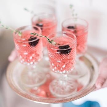 Snohomish Rental Co - Ezra Clear Goblet and Mirabella Silver Tray | B. Jones - Wedding Planning Near Me Snohomish Rental Co - Ezra Clear Goblet and Mirabella Silver Tray | B. Jones - Wedding Planning Near Me