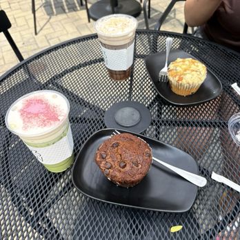 23 West Coffee - Raspberry cheesecake matcha and smores cold brew - Coffee & Tea Near Me - St. Louis, Missouri