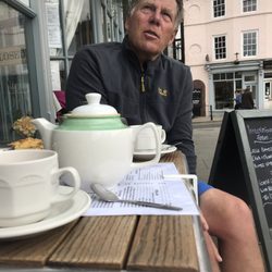 Crossview Tea Rooms - Fellow hiker I met on the trail today