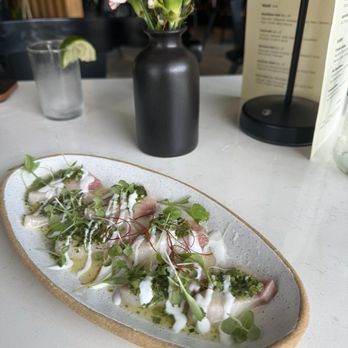 Ukiyo - Hamachi crudo - Ramen Near Me - Savannah, Georgia