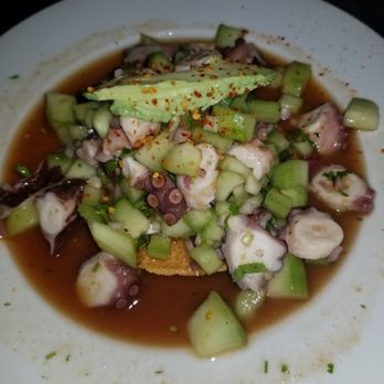 Buena Mesa - Octopus tostada (pulpo) - Seafood Near Me - South Gate, California