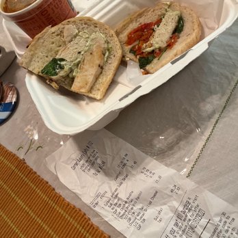 Corner Bakery Cafe - The prime rib sandwich I ordered turned into this sad looking chicken sandwich - Sandwiches Near Me - Irvine, California Corner Bakery Cafe - The prime rib sandwich I ordered turned into this sad looking chicken sandwich - Sandwiches Near Me - Irvine, California