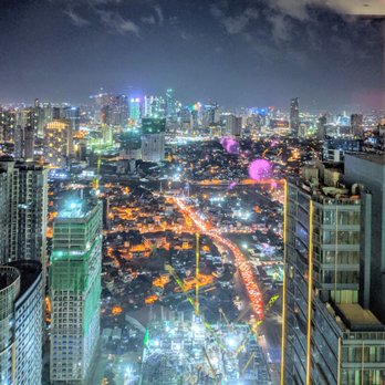 Grand Hyatt Manila - Night mode-- 52nd floor - Hotels Near Me - Taguig, NCR