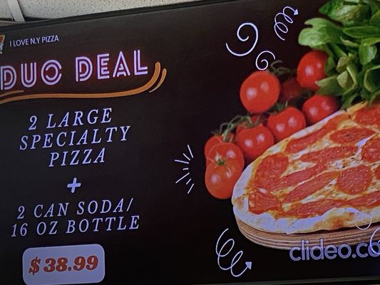 I Love N.Y Pizza by null